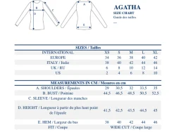 Agatha purple sleeveless jumper