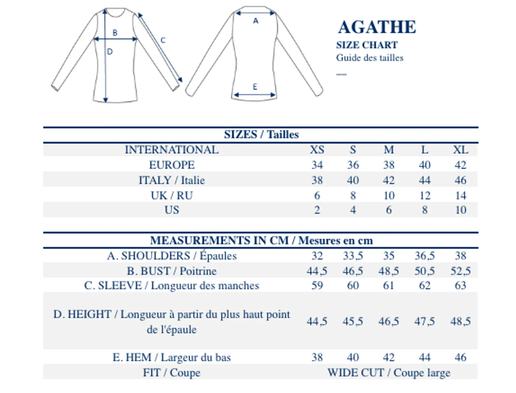 Agathe ecru jumper