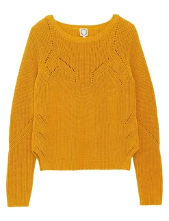 Agathe mustard jumper