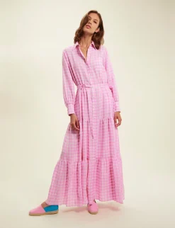 Aglae pink-turquoise espadrilles