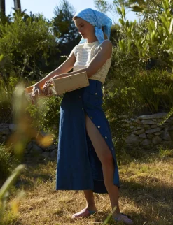 Aglae pink-turquoise espadrilles