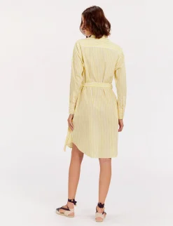 Amour jaune shirt dress