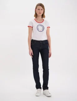 Anemone jeans in navy blue cotton x Notify