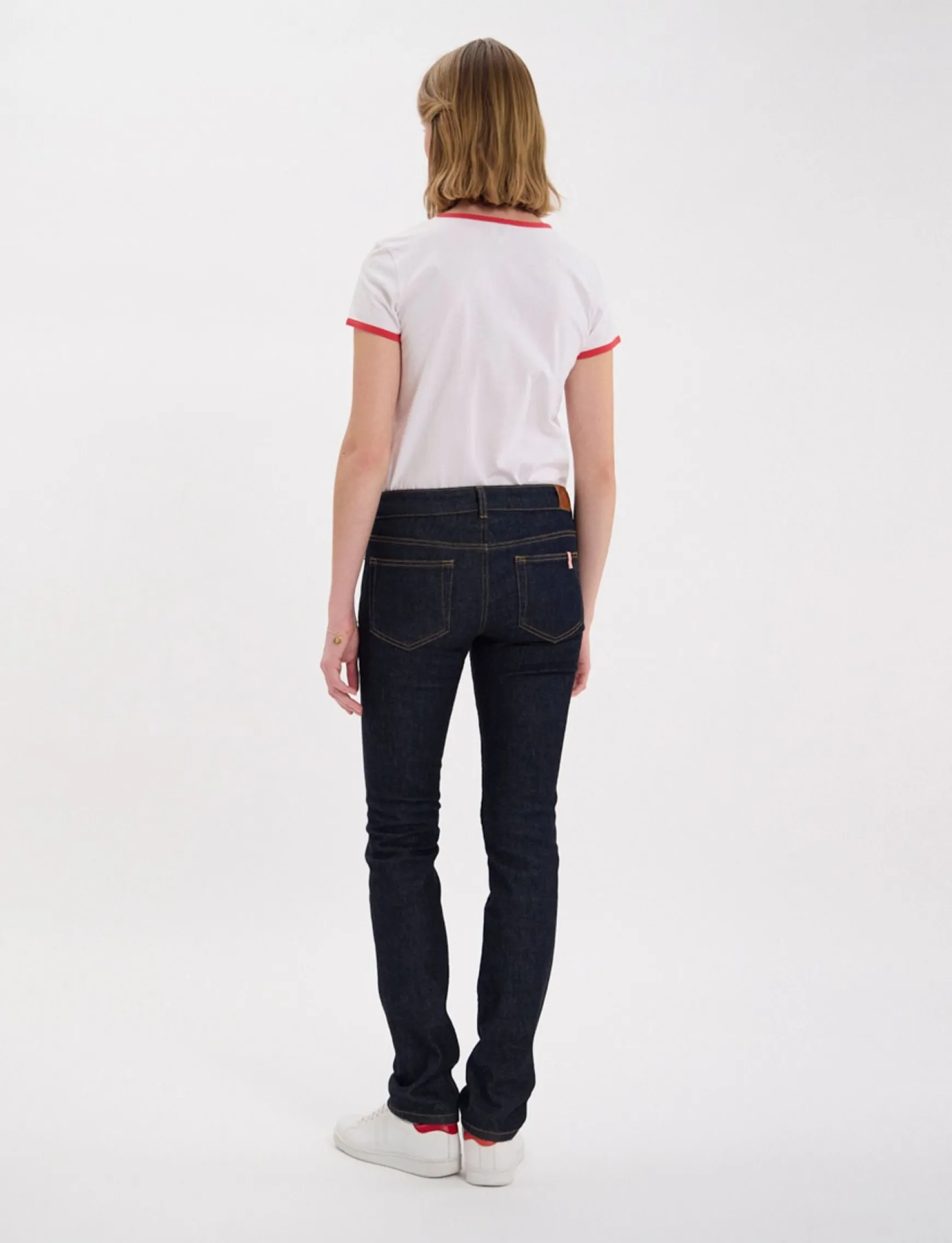 Anemone jeans in navy blue cotton x Notify