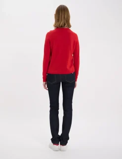 Angela red jumper