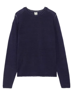 Angelina blue linen jumper