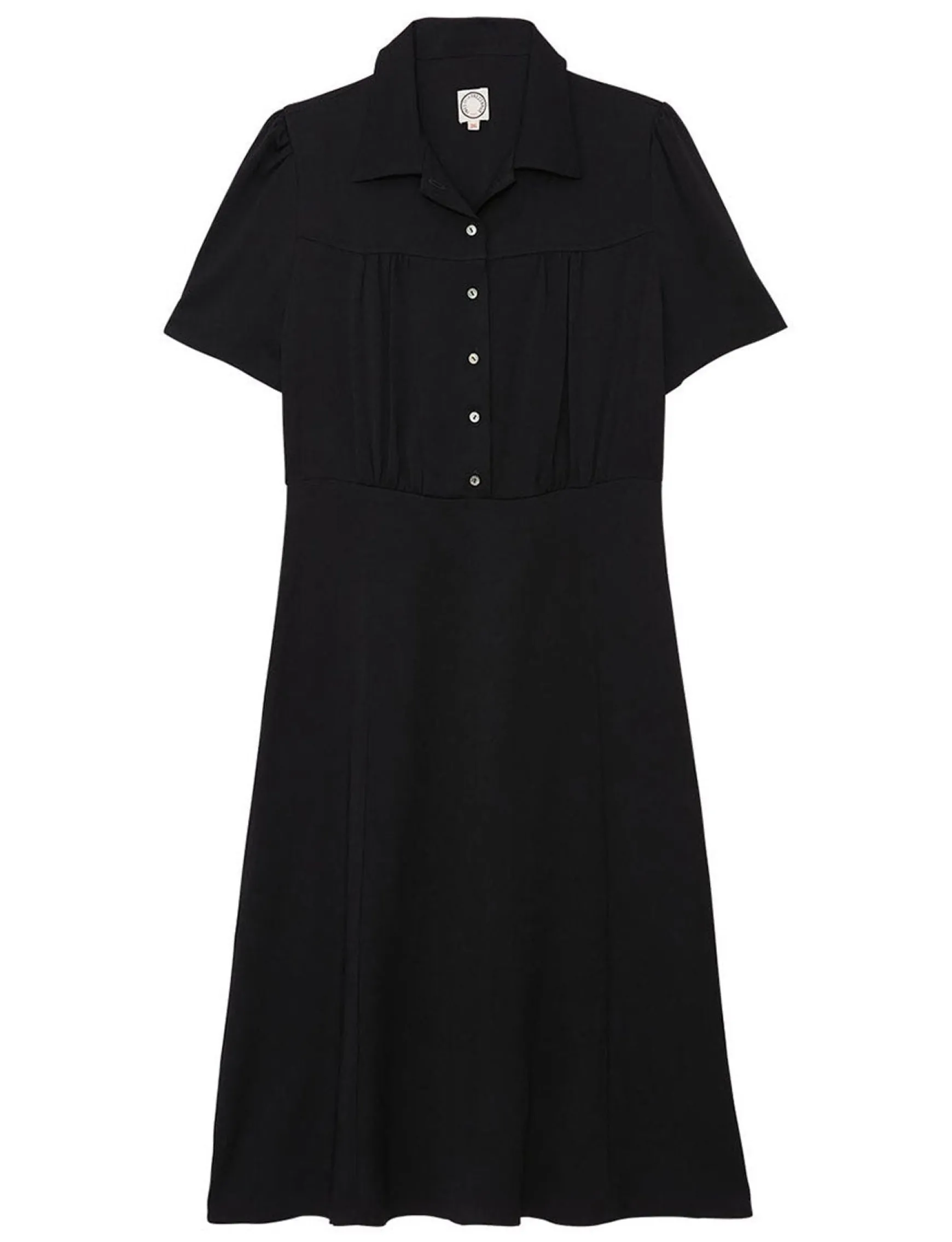 Angèle navy blue dress