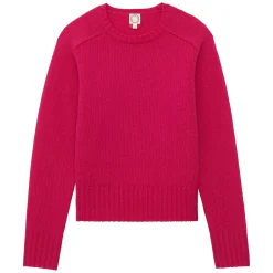 Arthur pink wool and cashmere jumper