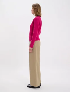 Arthur pink wool and cashmere jumper