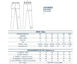 Audrey midnight blue trousers