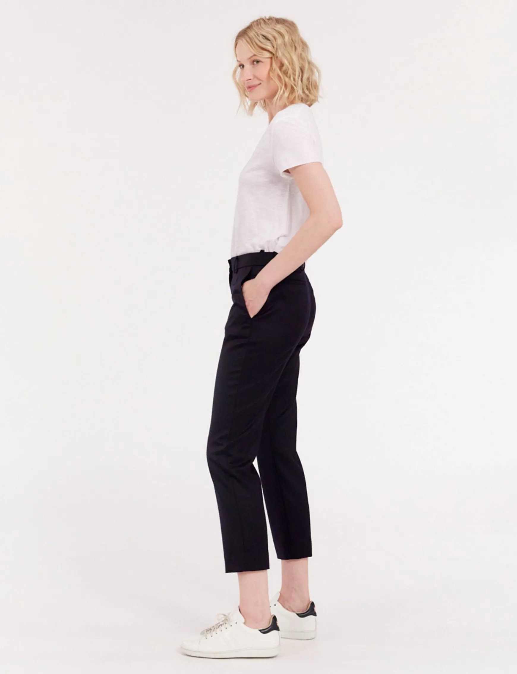 Audrey midnight blue trousers