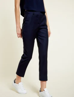 Audrey trousers navy blue wool ASK IF REF TO ACTIVATE ?