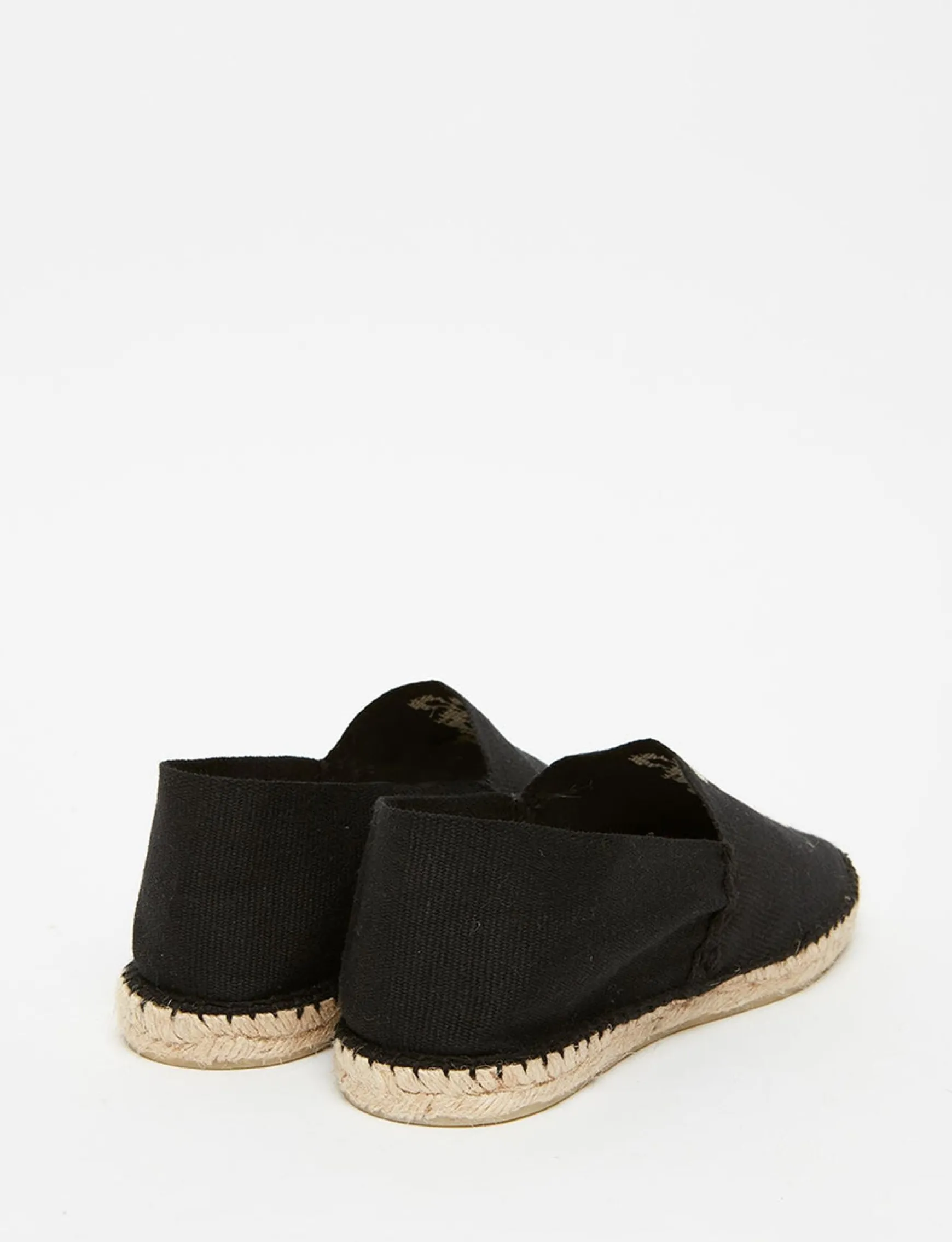 Auriane black embroidered espadrilles
