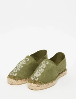 Auriane khaki espadrilles