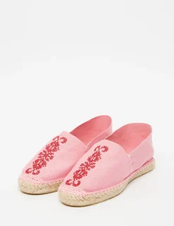 Auriane pink espadrilles