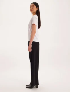 Aurore V-neck T-shirt white