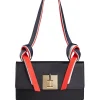 Bag Béatrice Baguette black leather tricolour