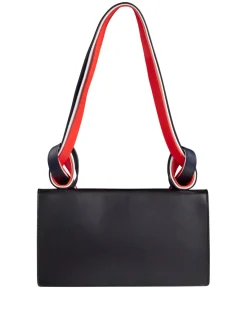 Bag Béatrice Baguette black leather tricolour