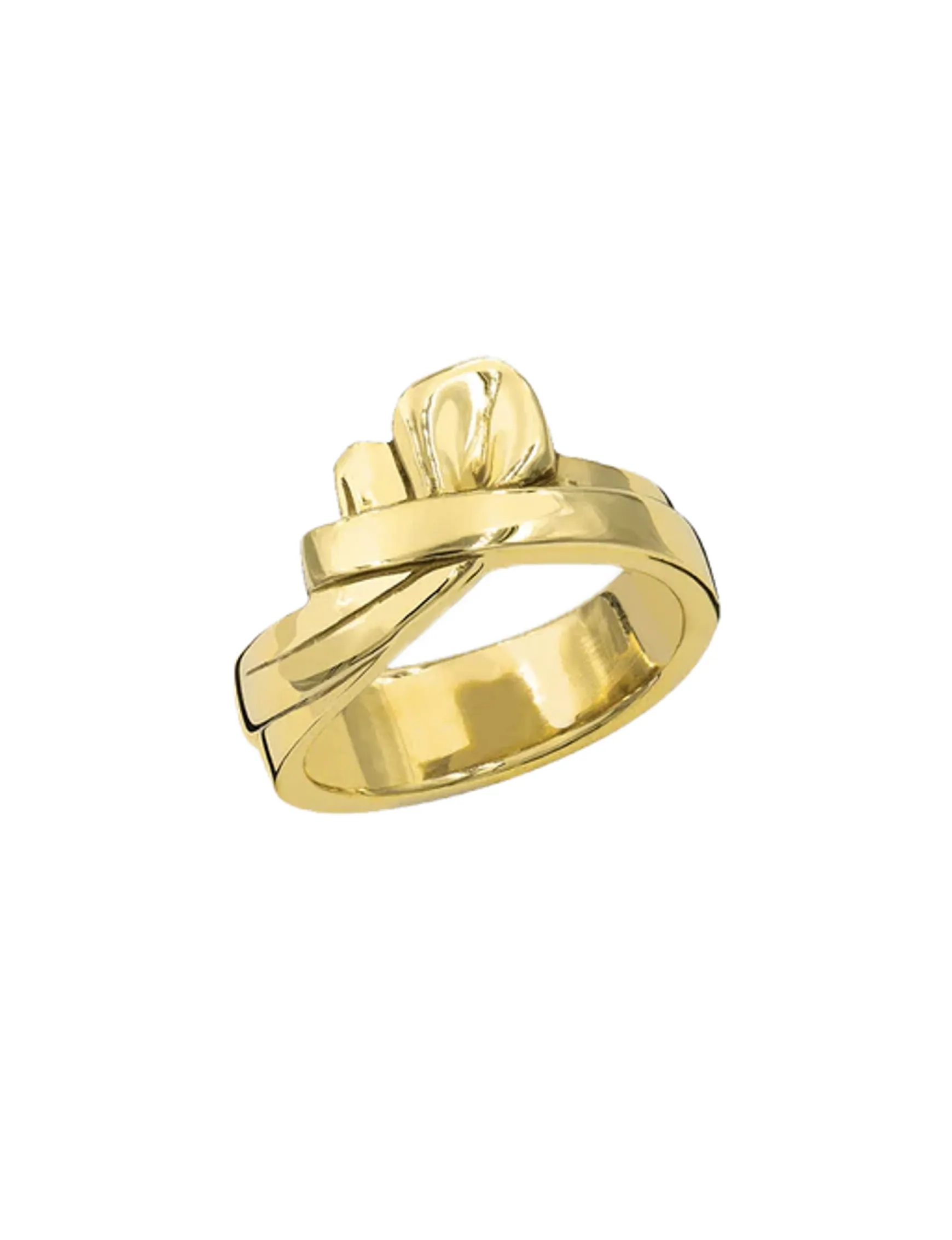 Balthus gold-plated bow attachment ring