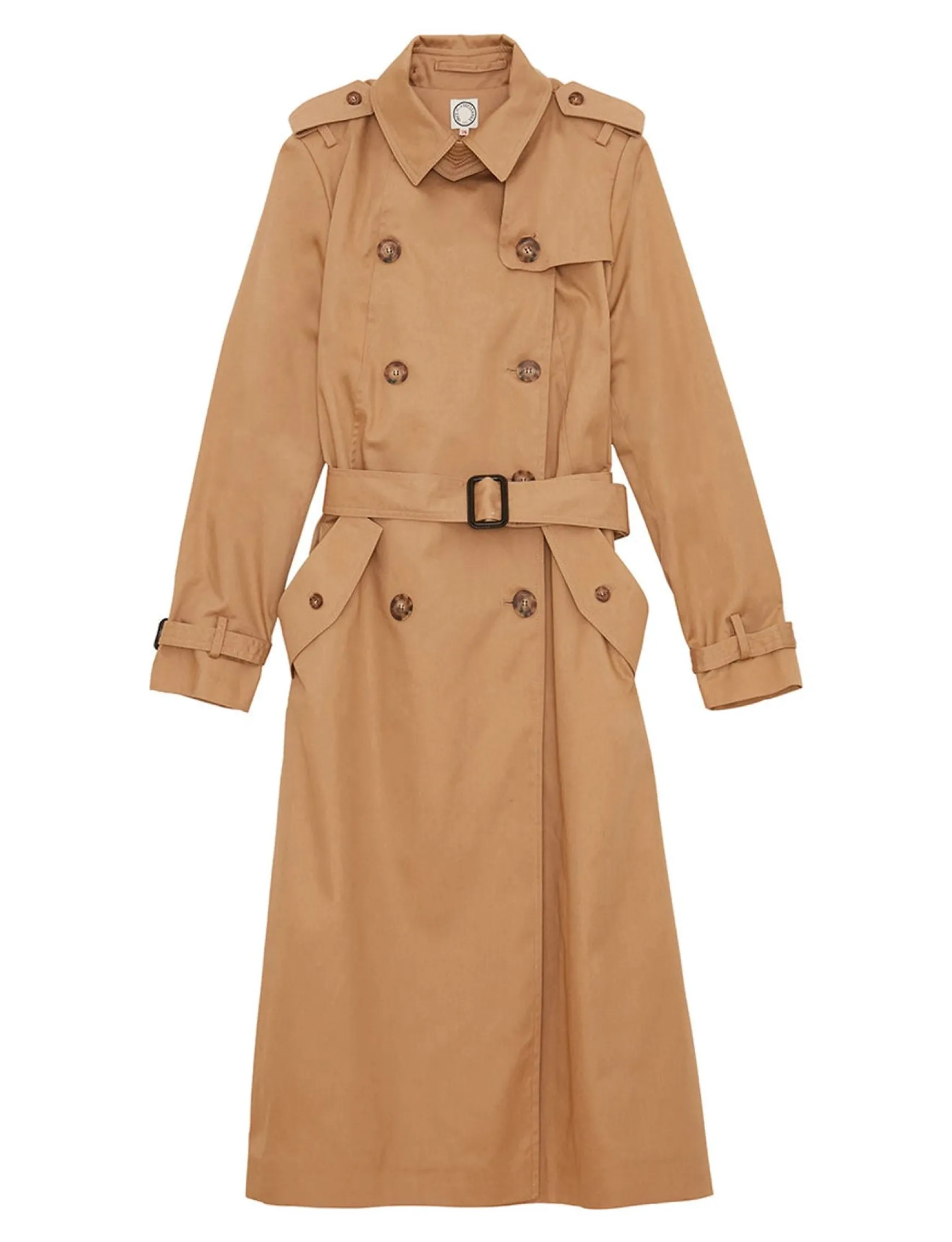 Beige Gaultier trench coat