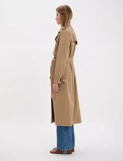 Beige Gaultier trench coat