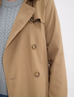 Beige Gaultier trench coat