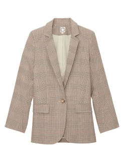 Bruna checked jacket