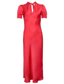 CERISE COCKTAIL DRESS