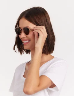Clara rose gold sunglasses