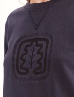 Clémence navy blue sweater