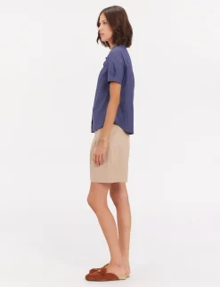 Constance blue blouse