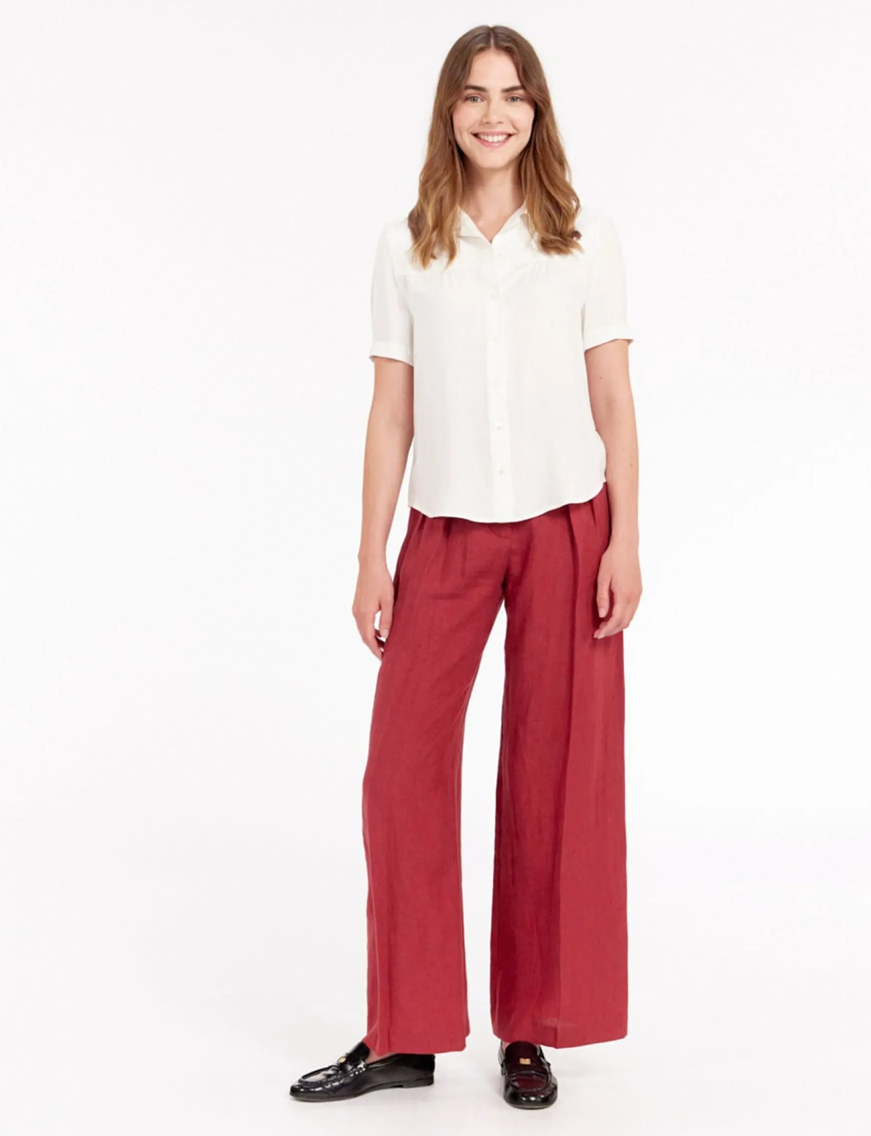 Constance ecru blouse