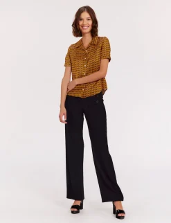 Constance printed blouse