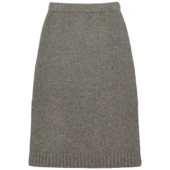 Damia skirt in responsible grey wool