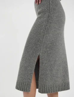 Damia skirt in responsible grey wool