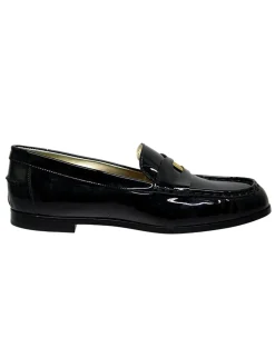 Elvire black patent leather loafer