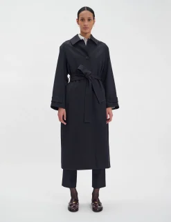 Esmé coat, Navy wool