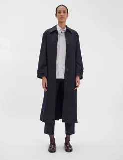 Esmé coat, Navy wool