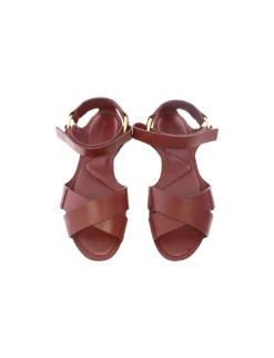 Flat open sandal