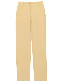 Francisco trousers in lemon linen