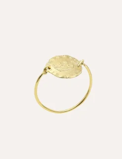 Gold-plated Lutetia Crown ring