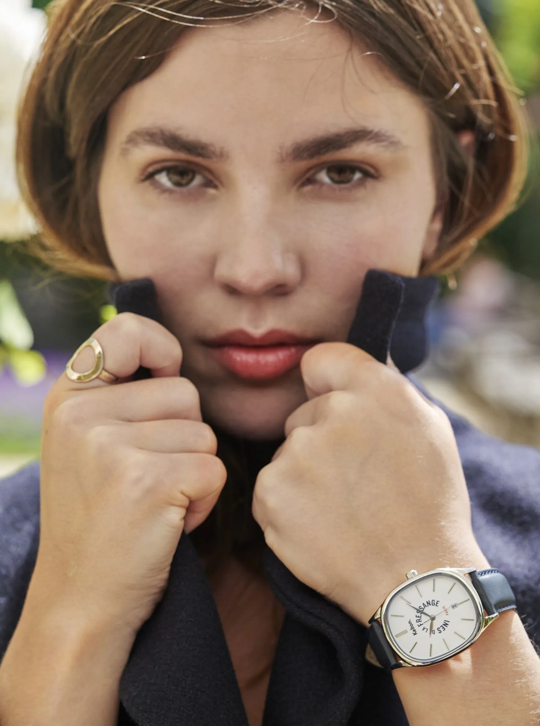 Grande Colorama black watch Kelton x Ines de la Fressange Paris