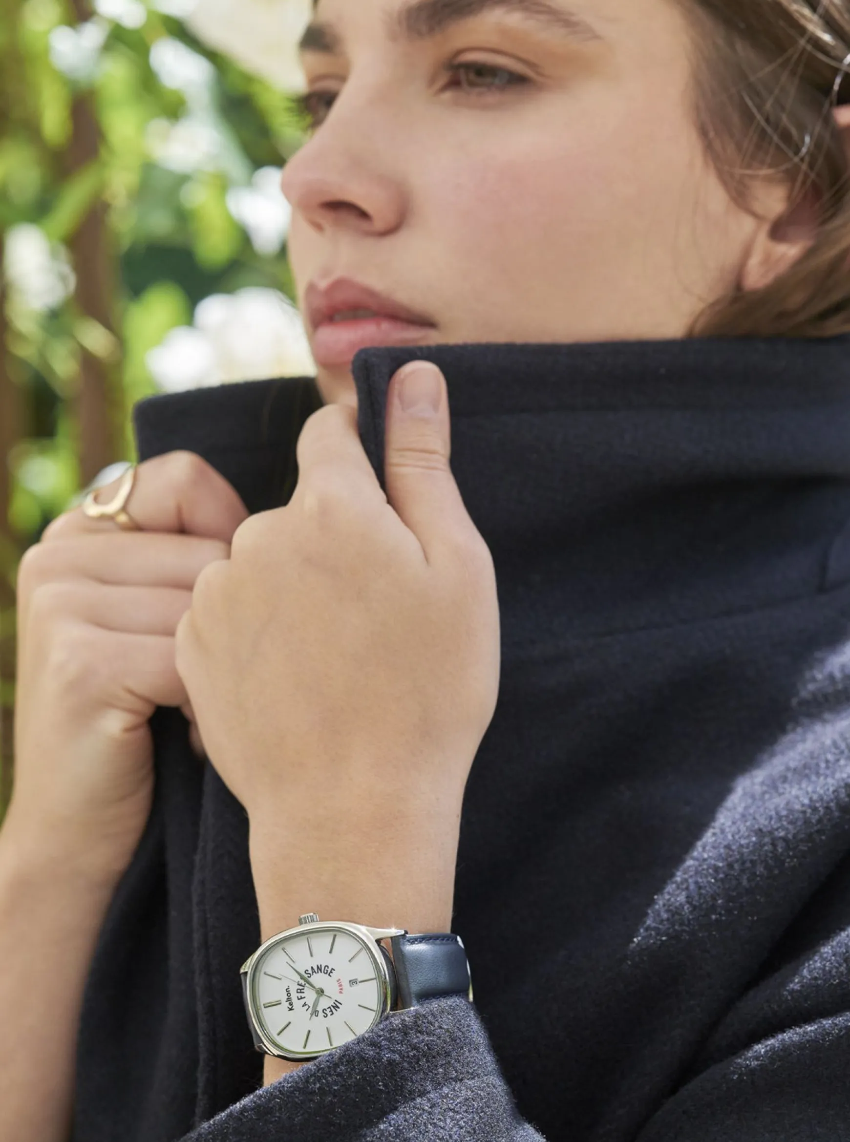 Grande Colorama black watch Kelton x Ines de la Fressange Paris