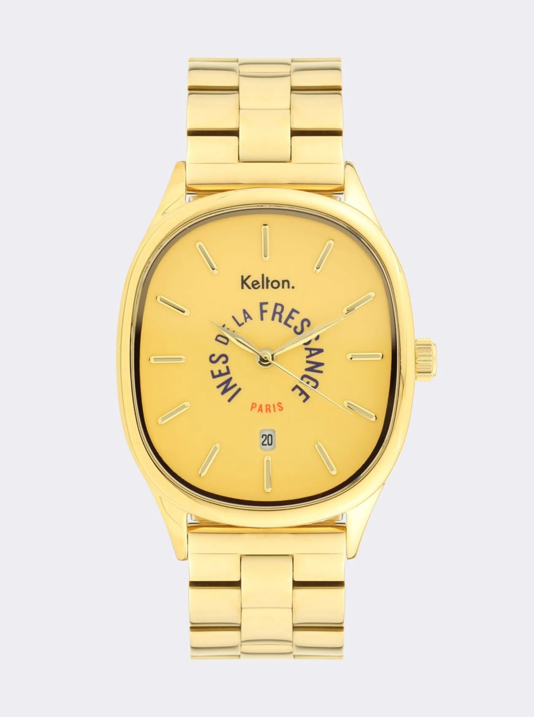 Grande Colorama gold watch Kelton x Ines de la Fressange Paris