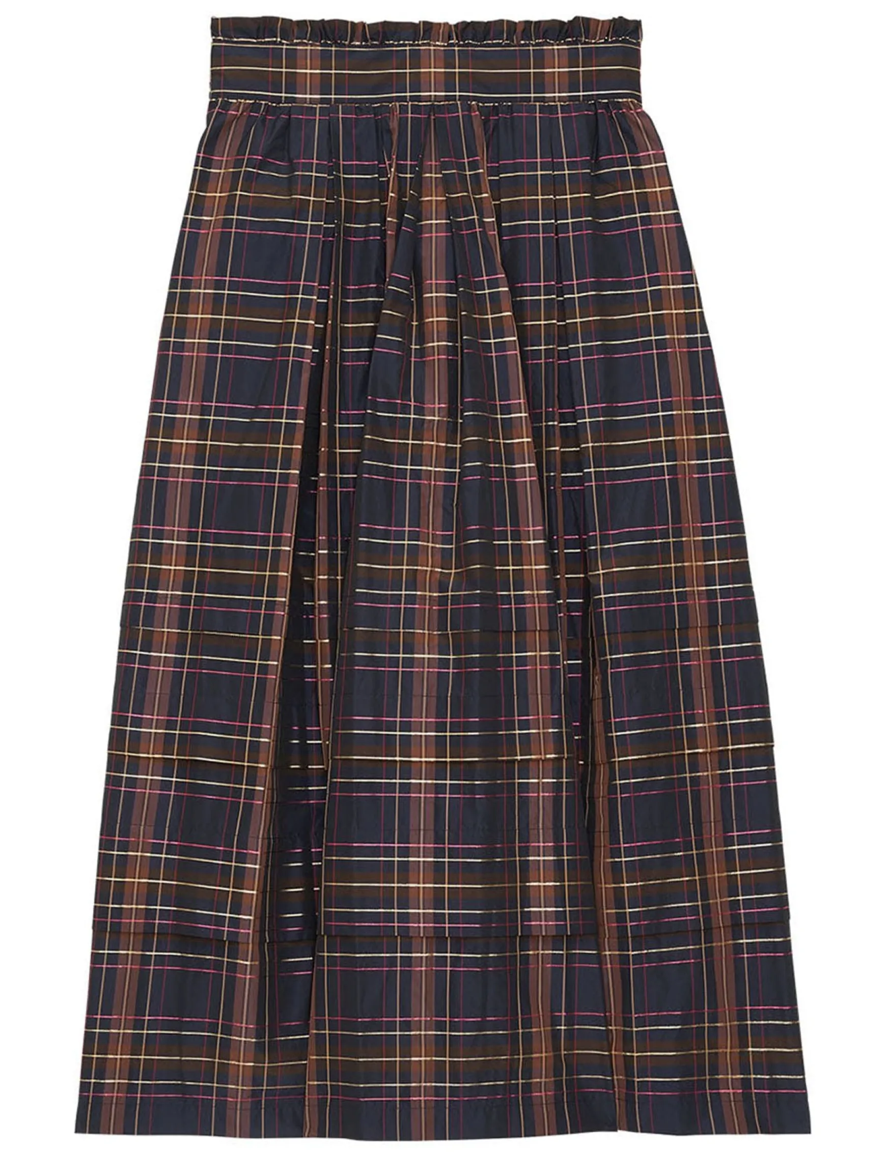 Héloïse plaid skirt