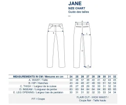 Jane ecru jeans x Notify