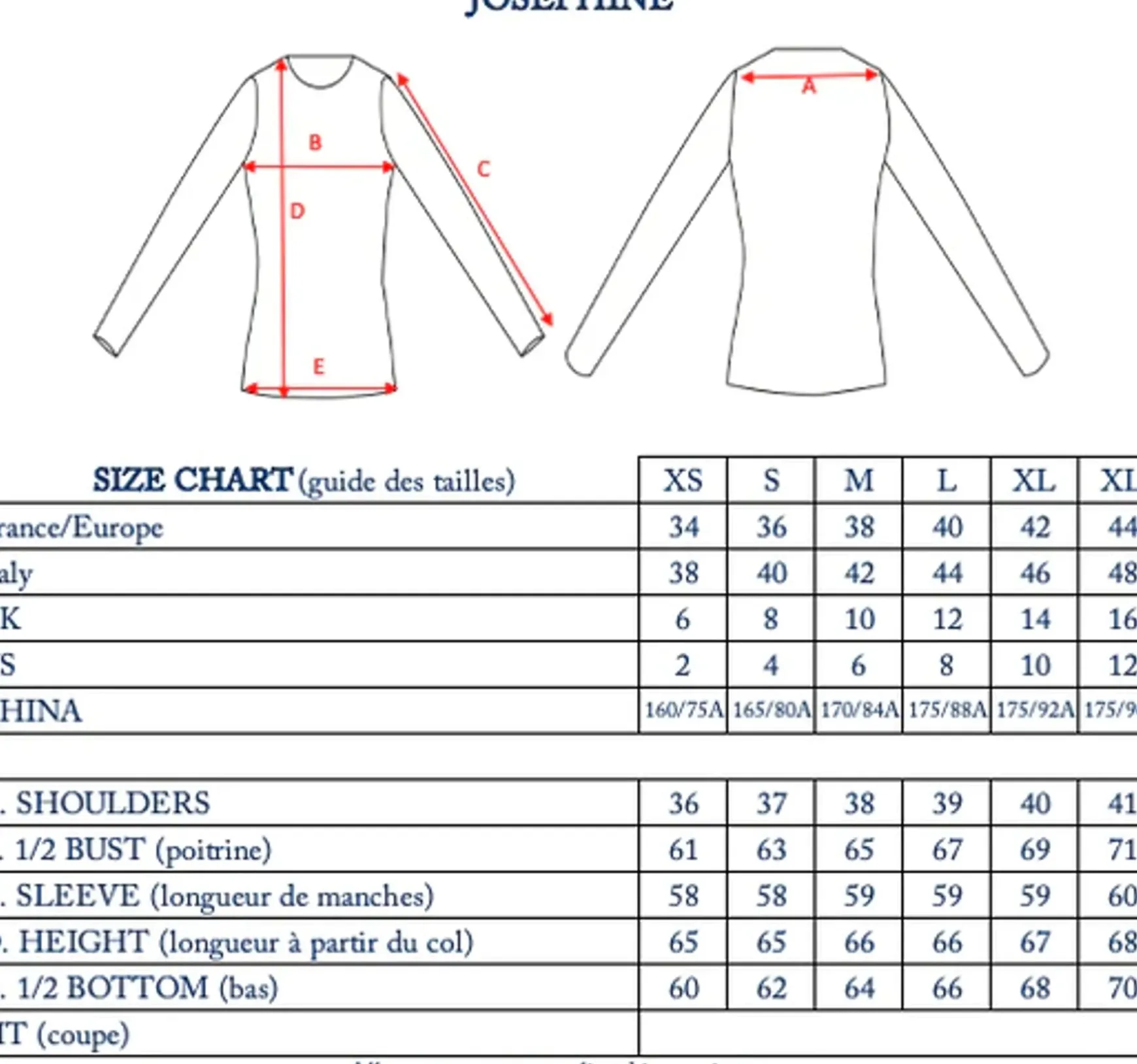 Josephine printed blouse