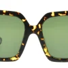 Joséphine marbled brown sunglasses