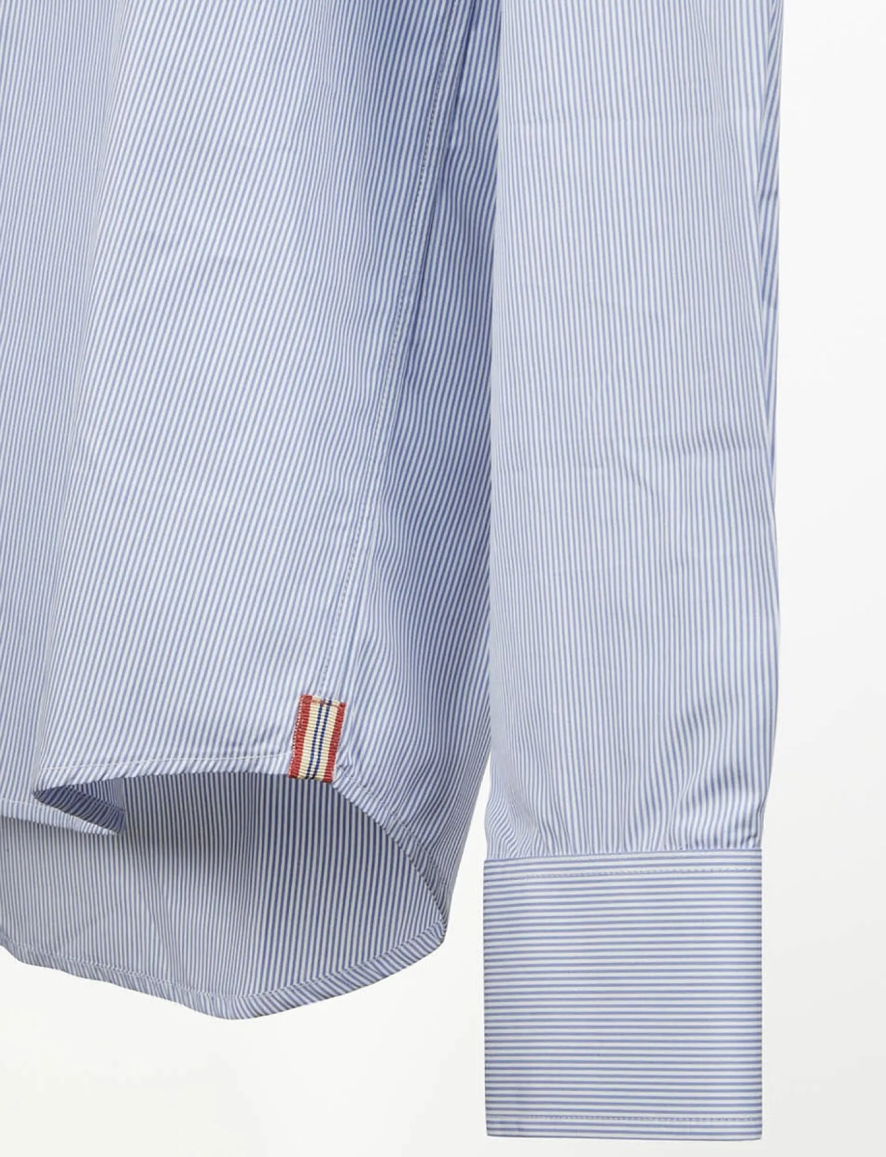 Julien men's blue striped shirt
