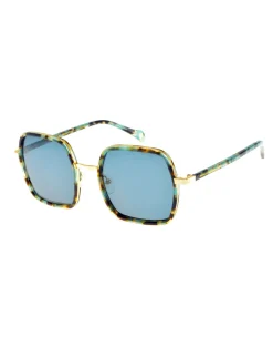 Katherine blue gold sunglasses